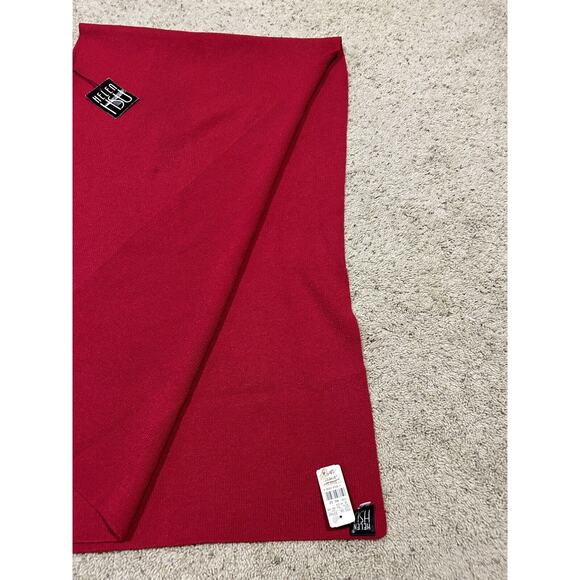 $332 HELEN HSU M (L XL 1X) Heavy SANTANA KNIT Wool Blend SHAWL Lagenlook NEW G23 - Picture 8 of 8